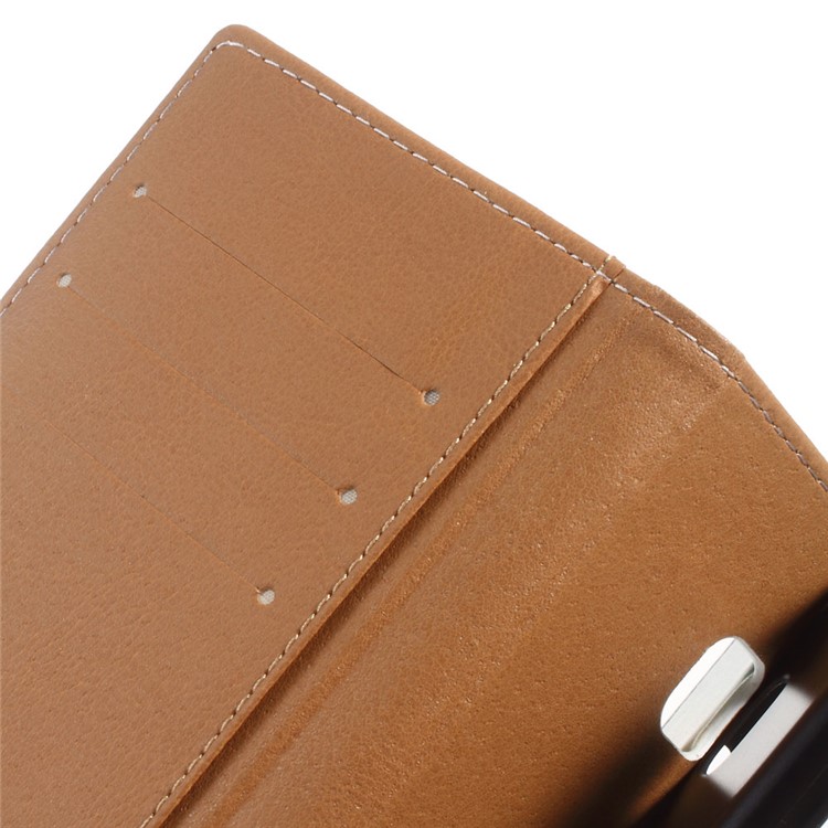 PU Leather Cover Wallet Case for Huawei P9 Lite/G9 Lite - Dock at Sunset-4