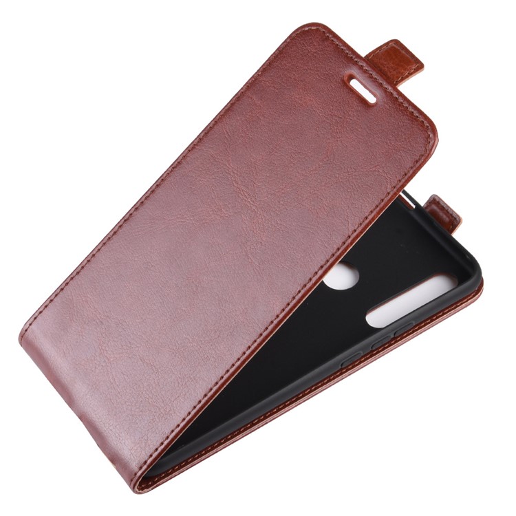 Crazy Horse Texture Leather Protection Case for Huawei P Smart Z / Y9 Prime 2019 / nova 5i - Brown-7