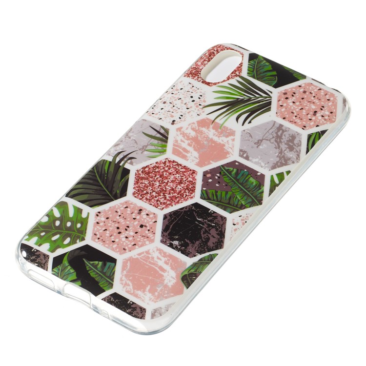 Marble Pattern IMD TPU Shell for Huawei Y5 (2019) - Style A-2