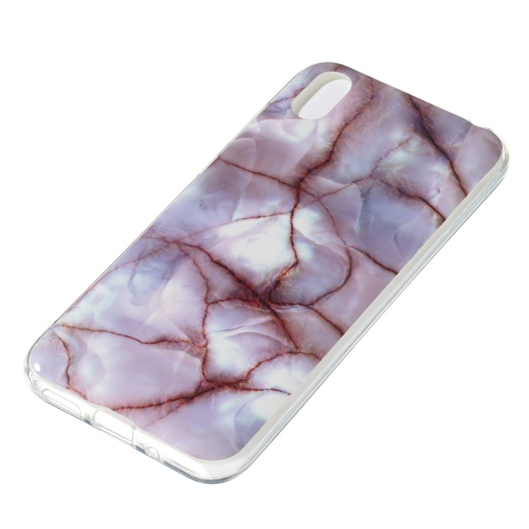 Marble Pattern IMD TPU Back Case for Huawei Y5 (2019) - Style R-3