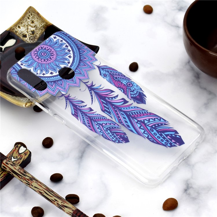 Pattern Printing TPU Cell Phone Cover for Huawei Y9 (2019) / Enjoy 9 Plus - Dream Catcher-6