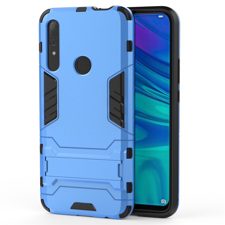 Guarda PC + TPU Celular Cobrindo Caso Com Suporte Para Huawei P Inteligente Z / Y9 Prime 2019 - Bebê Azul-2
