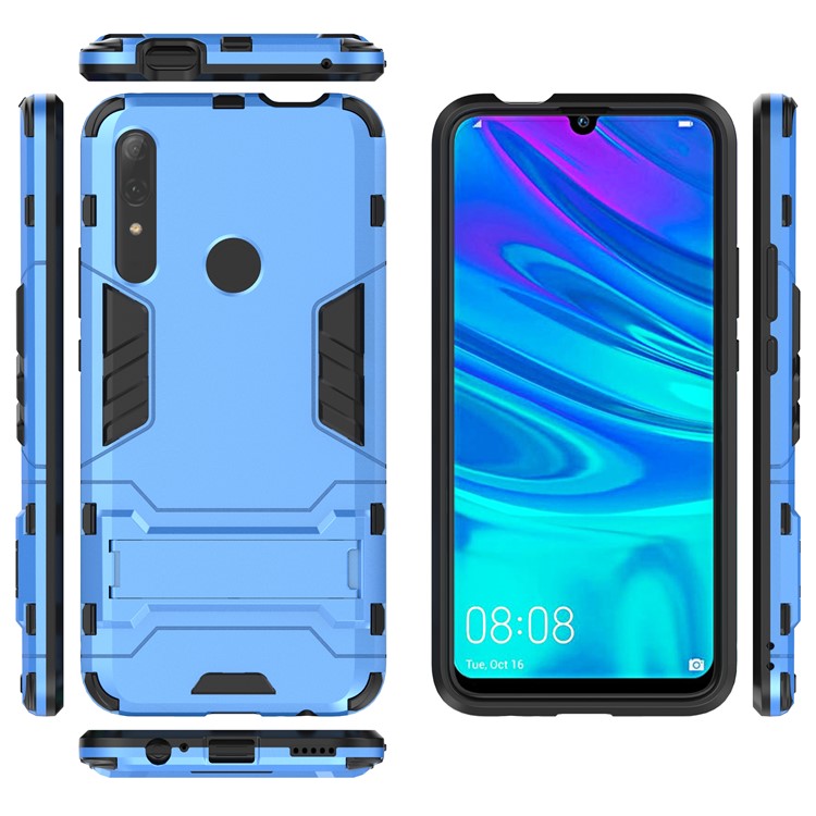 Guarda PC + TPU Celular Cobrindo Caso Com Suporte Para Huawei P Inteligente Z / Y9 Prime 2019 - Bebê Azul-3