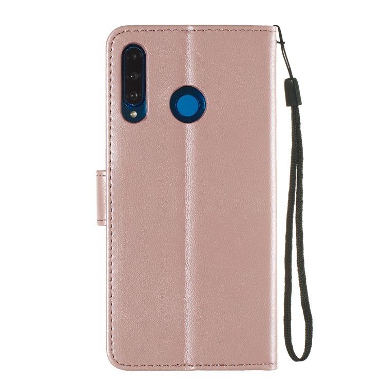 Wallet Leather Stand Case for Huawei P30 Lite / nova 4e - Rose Gold-6