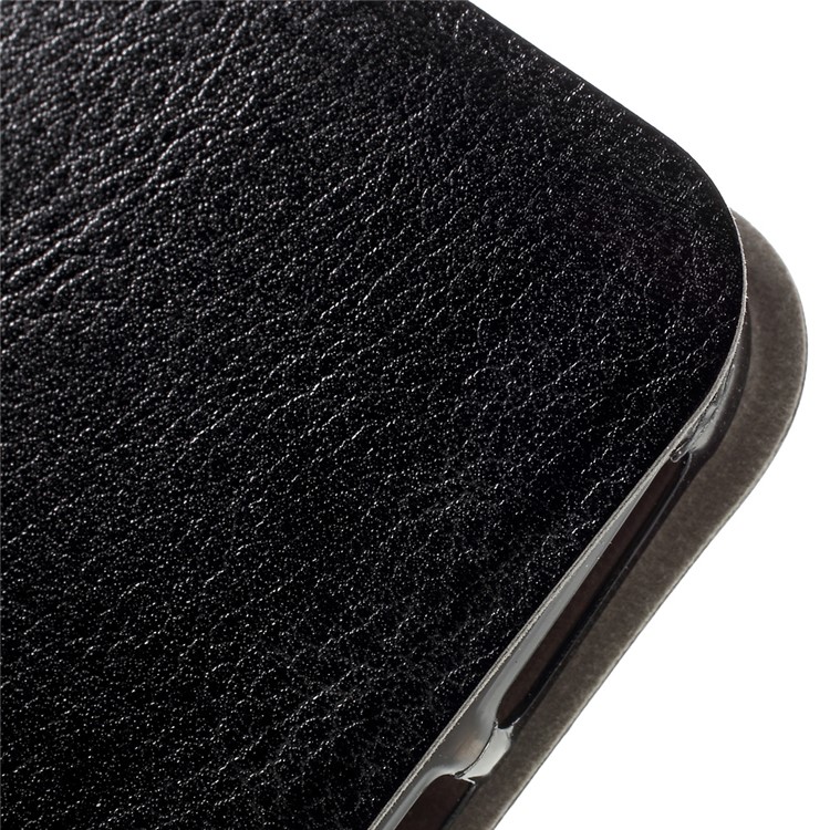 Crazy Horse Leather Case for Huawei Y6 Pro / Enjoy 5 with Built-in Steel Sheet - Black-11