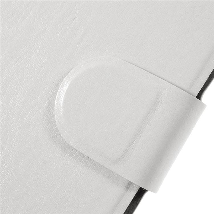 Crazy Horse Card Holder Leather Cover for Huawei Y6 Pro / Enjoy 5 - White-10