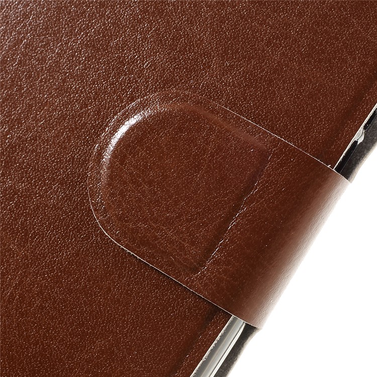 Crazy Horse Flip Leather Phone Case for Huawei Y6 Pro / Enjoy 5 - Brown-10