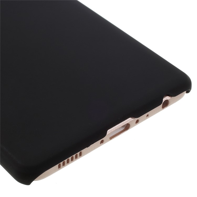Rubber Coating PC Hard Back Case for Huawei P9 Plus - Black-5