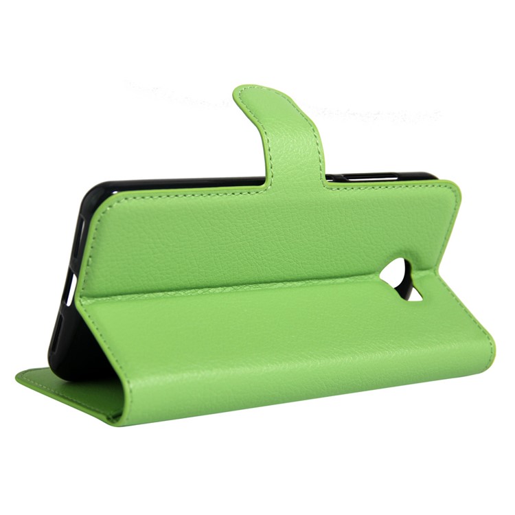 Lychee Skin Wallet Leather Magnetic Case for Huawei Y5II / Y5II - Green-5