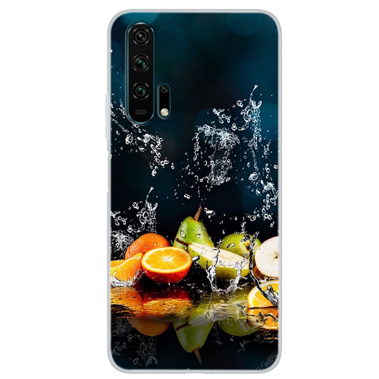 Pattern Printing TPU Back Case for Huawei Honor 20 Pro - Fruits-1