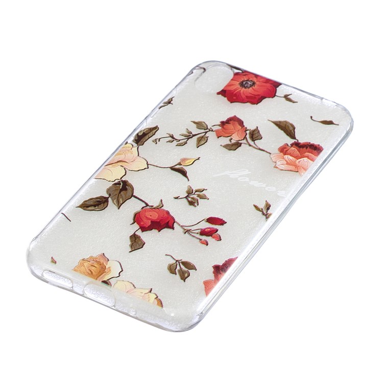 New Pattern Printing TPU Shell Phone Case for Huawei Y5 (2019) / Honor 8S - Flowers-2