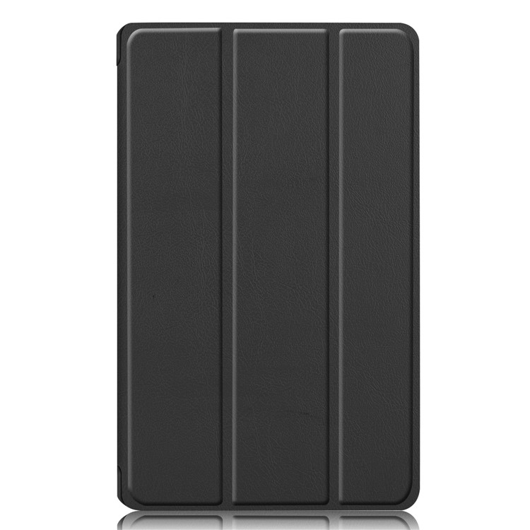 Caja De La Tableta Del Soporte Del Cuero De La PU Del Triple Para Huawei Mediapad M6 8.4-inch - Negro-5