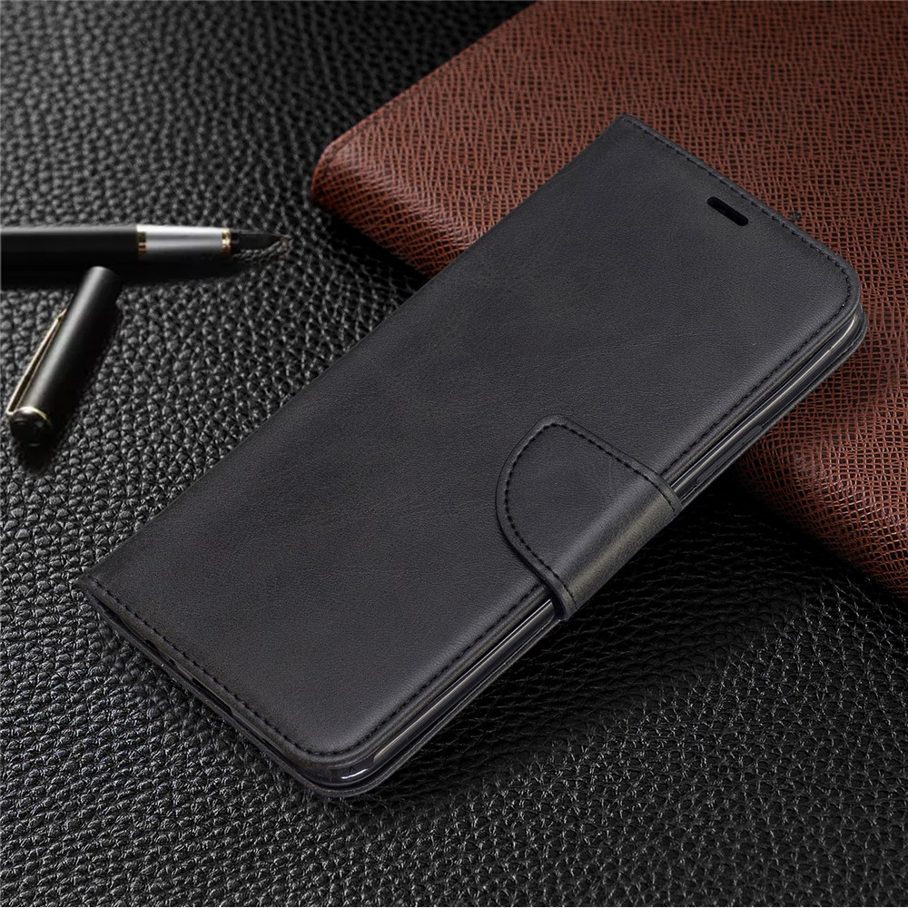 PU Leather Wallet Stand Phone Cover for Huawei Honor 9X (Global)/ P Smart Z / Y9 Prime 2019 / Enjoy 10 Plus - Black-7