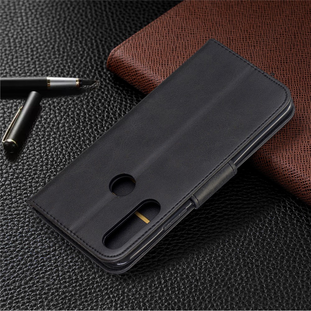 PU Leather Wallet Stand Phone Cover for Huawei Honor 9X (Global)/ P Smart Z / Y9 Prime 2019 / Enjoy 10 Plus - Black-8