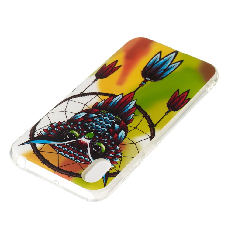 Nachtleuchtende IMD Weiche TPU-Handyhülle Für Huawei Y5 (2019) - Eule Traumfänger-4