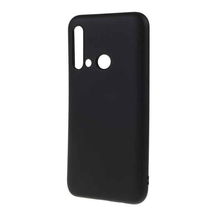 All Wrapped Back and Edges Liquid Silicone Case for Huawei nova 5 - Black-2