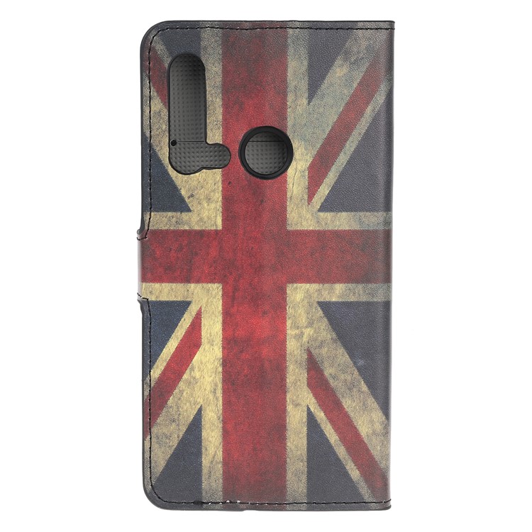 Pattern Printing Leather Wallet Case for Huawei P20 lite (2019) / nova 5i - Retro UK Flag-4