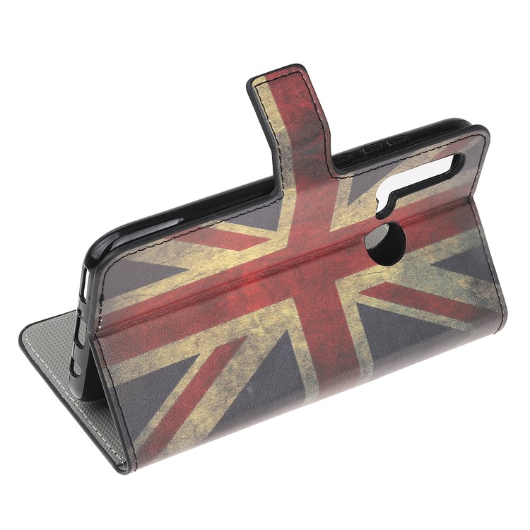 Pattern Printing Leather Wallet Case for Huawei P20 lite (2019) / nova 5i - Retro UK Flag-5