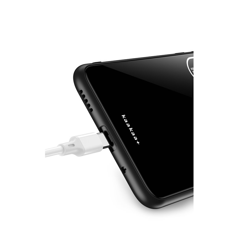 TPU Rand Acryl Zurück Handygehäuse Für Huawei Nova 5 - Schwarz-10