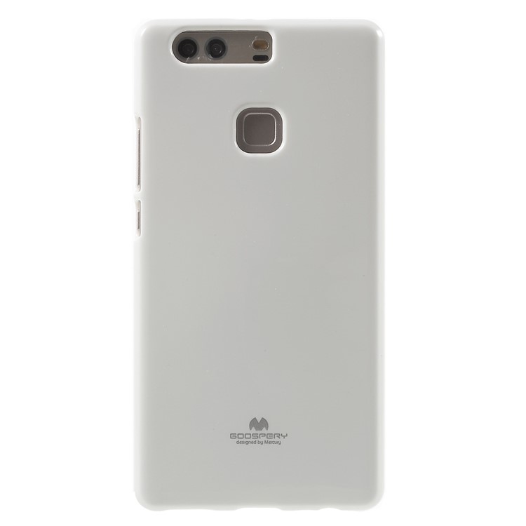 MERCURY GOOSPERY for Huawei P9 Plus Glitter Powder TPU Cover - White-2