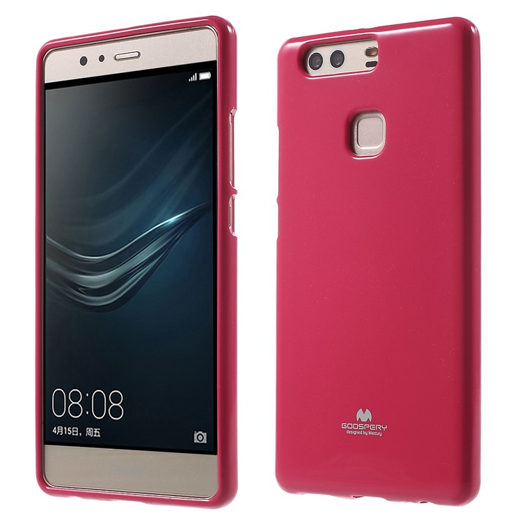 MERCURY GOOSPERY for Huawei P9 Plus Glitter Powder TPU Shell - Rose-1