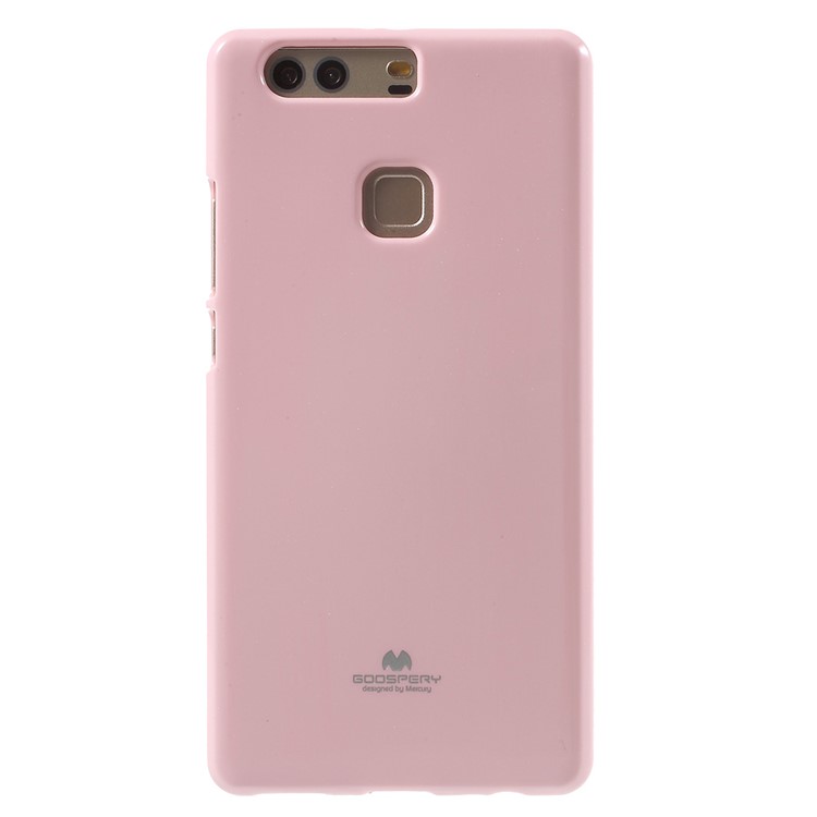MERCURY GOOSPERY for Huawei P9 Plus Glitter Powder TPU Gel Case - Pink-2