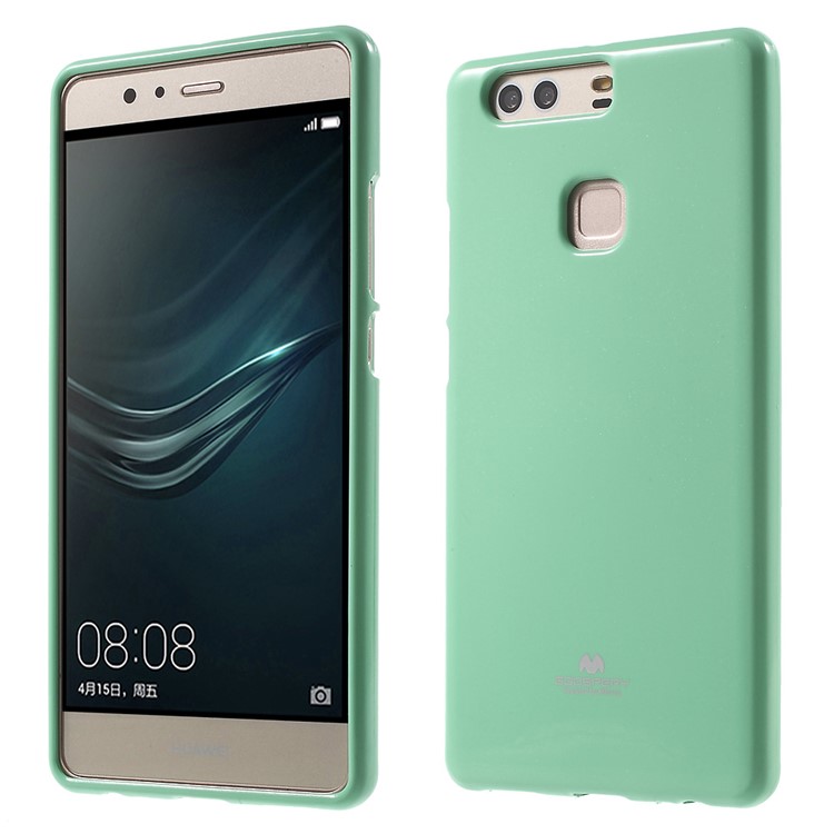 MERCURY GOOSPERY for Huawei P9 Plus Glitter Powder TPU Phone Case - Cyan-1