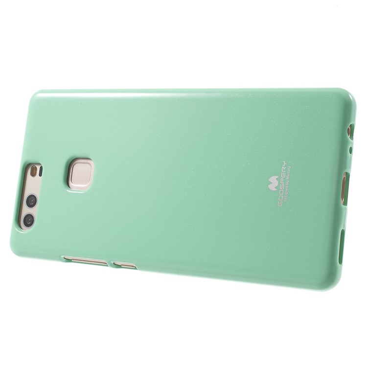 MERCURY GOOSPERY for Huawei P9 Plus Glitter Powder TPU Phone Case - Cyan-3