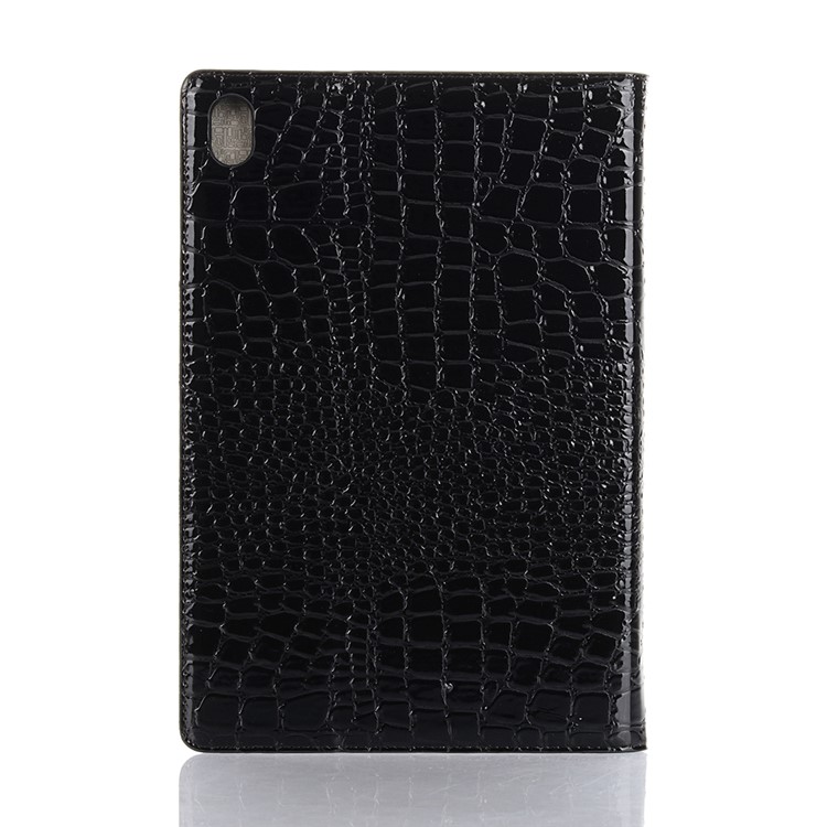 Crocodile Surface Wallet Stand Leather Tablet Casing Cover for Huawei MediaPad M6 10.8-inch - Black-2