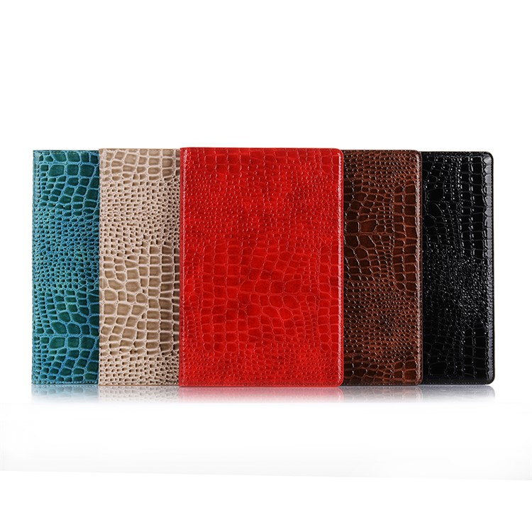 Crocodile Surface Wallet Stand Leather Tablet Casing Cover for Huawei MediaPad M6 10.8-inch - Black-9