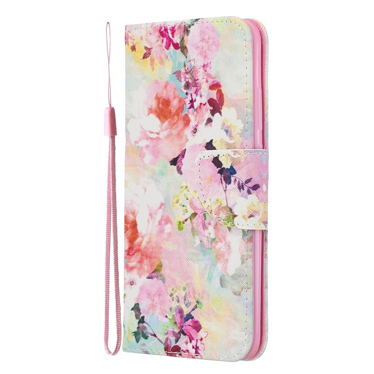 Escudo Do Telefone De Couro Com Concha Do Telefone Tira Para Huawei Honor 20i / 10i / Desfrutar 9 S / Honra 20 Lite / P Inteligente + 2019 / Maimang 8 - Pintura Colorida-2