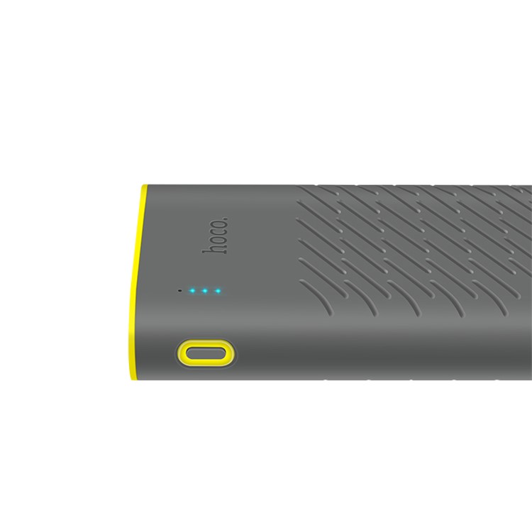 HOCO B31A Rege 3000mAh Dual-USB Power Bank Portable Charger with LED Display - Grey-4