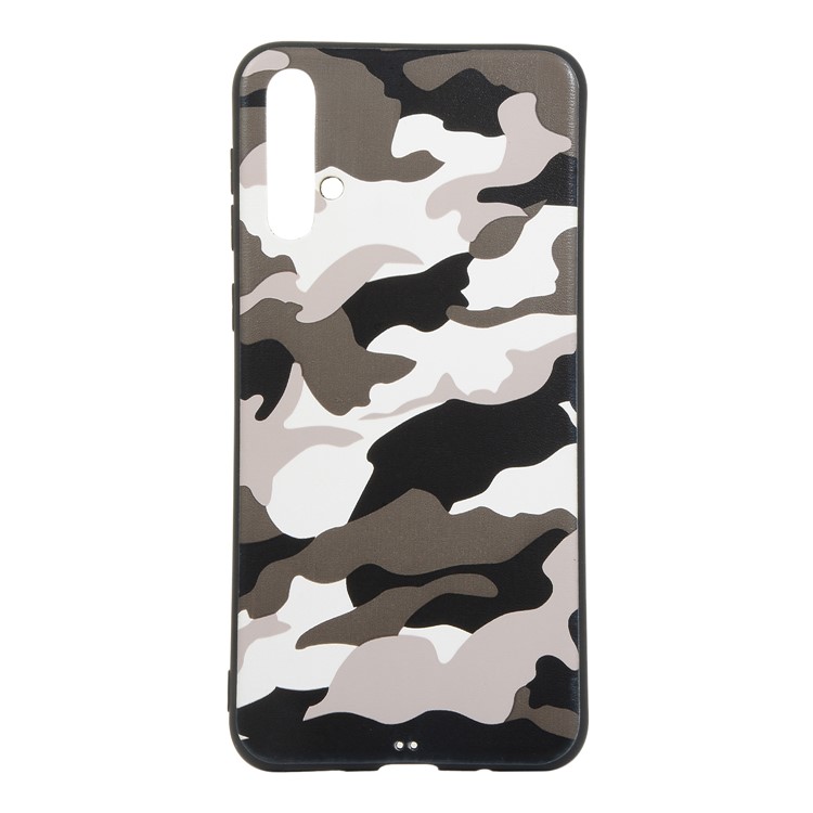 Camouflage Pattern TPU Case for Huawei nova 5 / nova 5 Pro - White-2