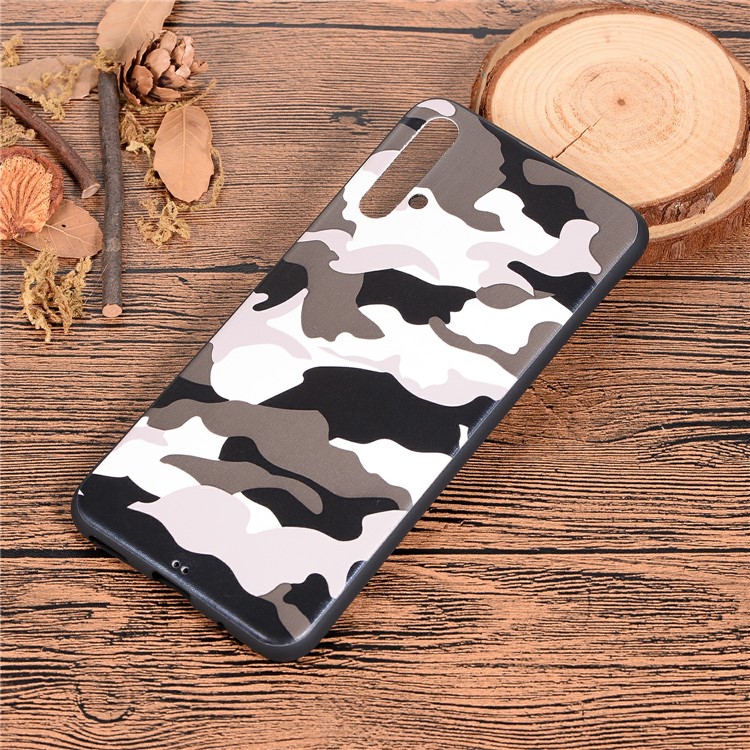 Camouflage Pattern TPU Case for Huawei nova 5 / nova 5 Pro - White-6