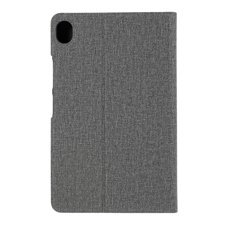 Cloth Texture Leather Stand Case for Huawei MediaPad M6 8.4-inch - Grey-2