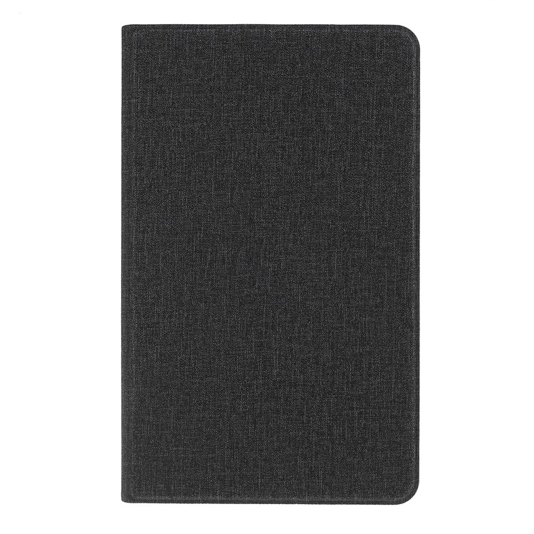 Custodia In Pelle Con Struttura In Tessuto Per Huawei Mediapad M6 Da 8,4 Pollici - Nero-1