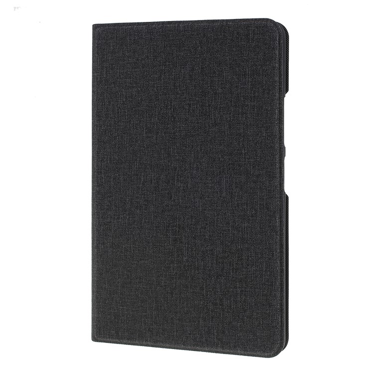 Custodia In Pelle Con Struttura In Tessuto Per Huawei Mediapad M6 Da 8,4 Pollici - Nero-3