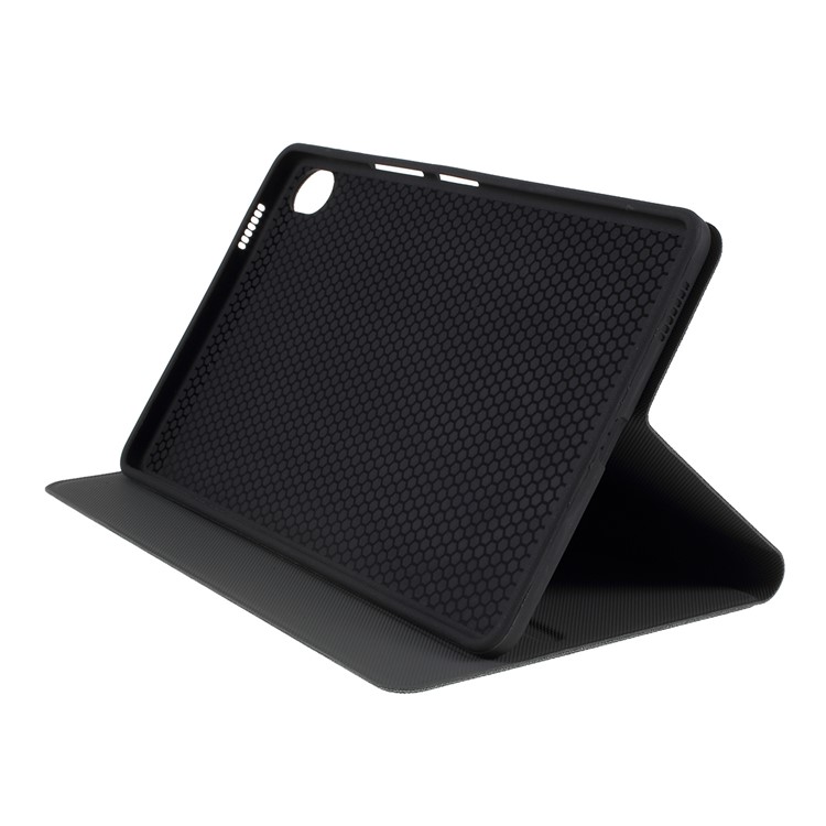 Custodia In Pelle Con Struttura In Tessuto Per Huawei Mediapad M6 Da 8,4 Pollici - Nero-6