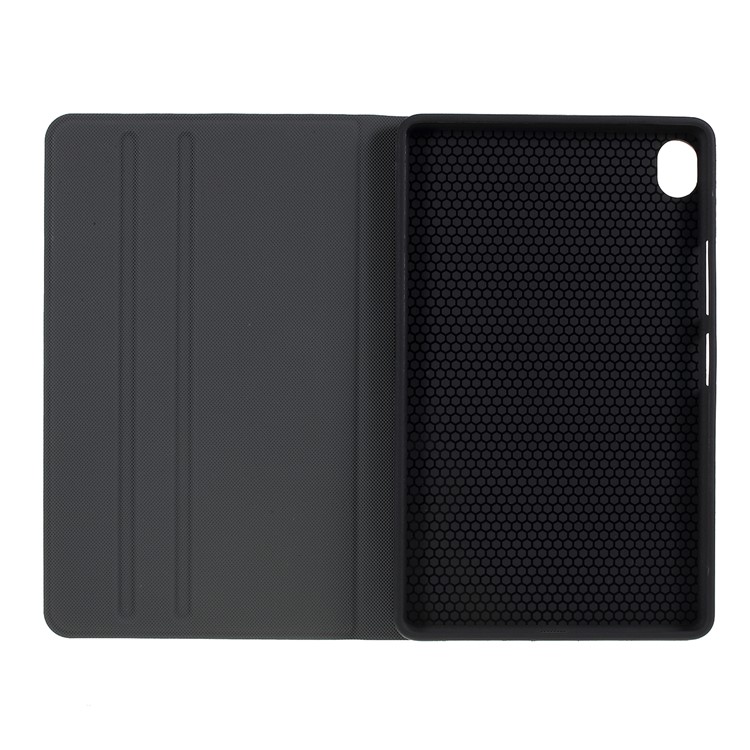 Custodia In Pelle Con Struttura In Tessuto Per Huawei Mediapad M6 Da 8,4 Pollici - Nero-8