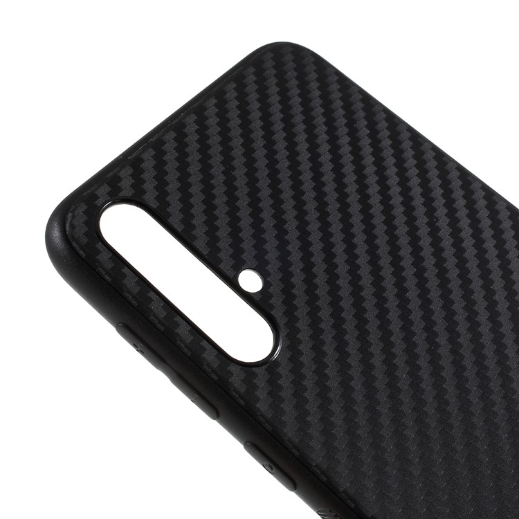 Carbon Fiber TPU Mobile Phone Shell for Huawei Nova 5 Pro / Nova 5-4