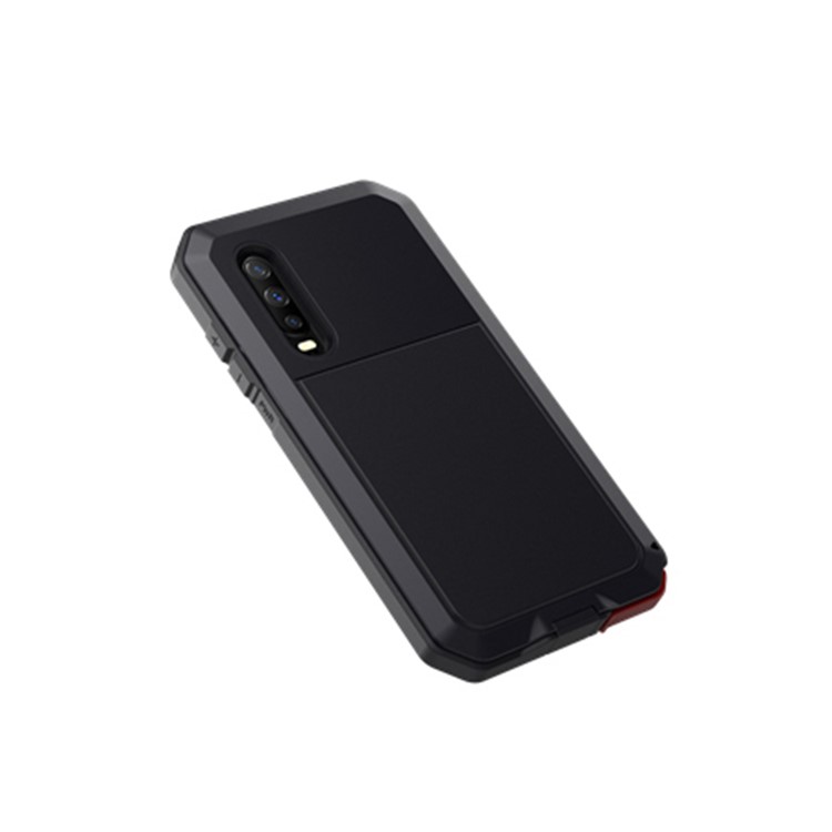 Metal Tank Waterproof Phone Case for Huawei P30 - Black-12