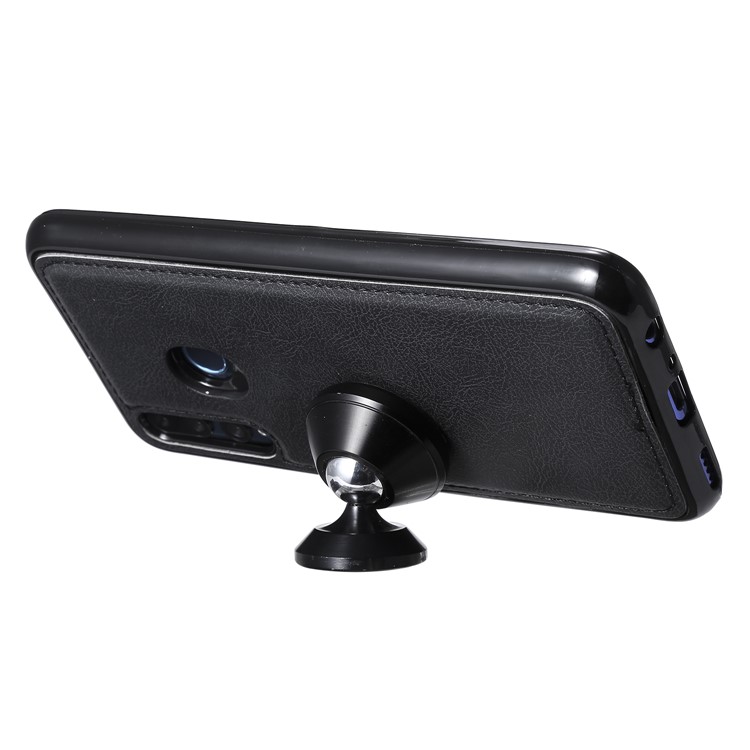 Magnetic Detachable 2-in-1 Wallet Stand Leather Shell for Huawei Honor 10i/P Smart+ 2019 - Black-5