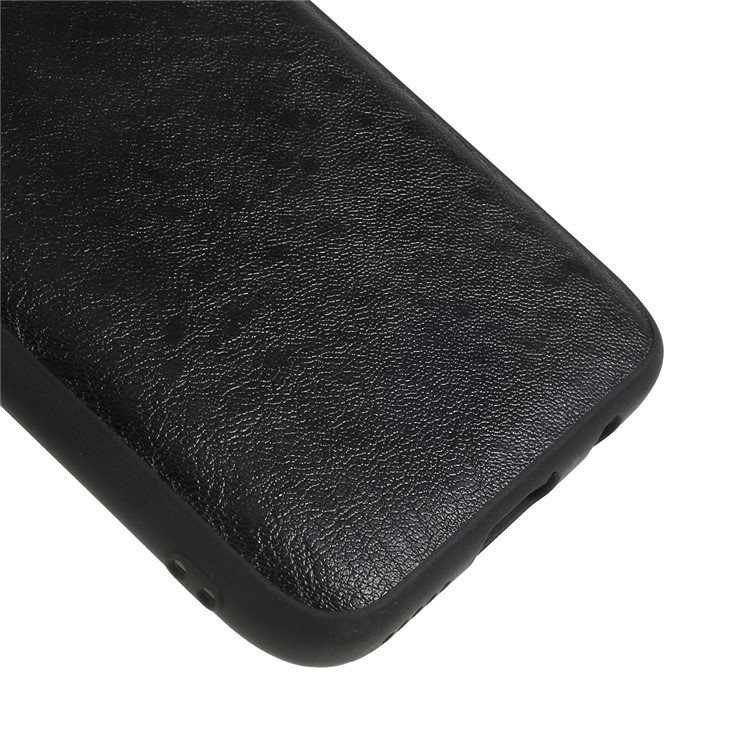 Crazy Horse Leather Coated PC + TPU Back Case for Huawei P20 lite (2019) / nova 5i - Black-5