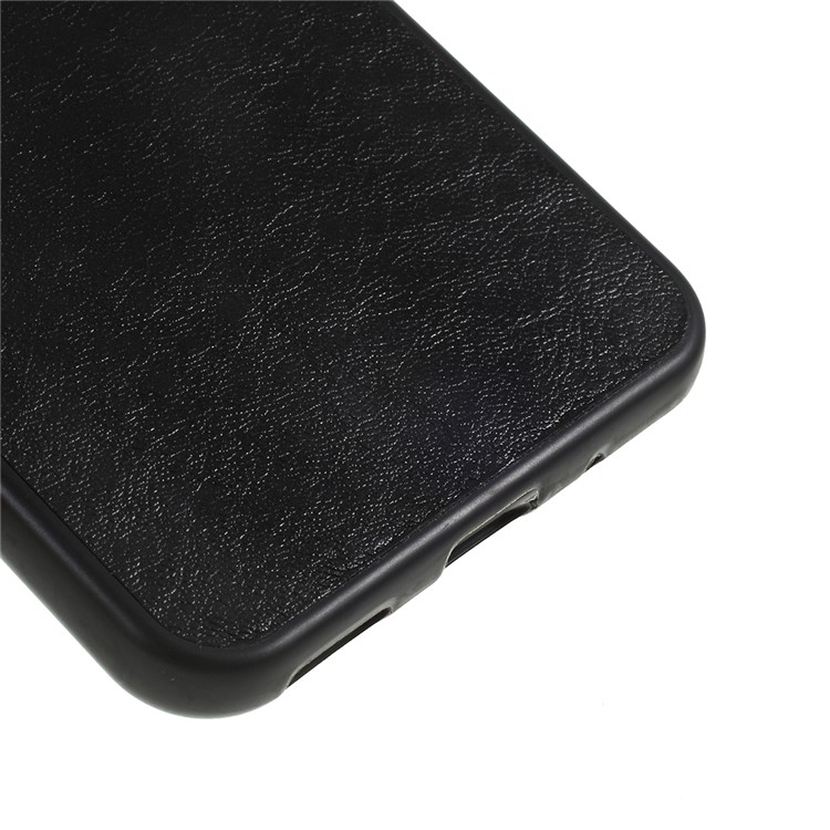 Crazy Horse Leather Coated PC + TPU Back Phone Case for Huawei Honor 20 / nova 5T - Black-5