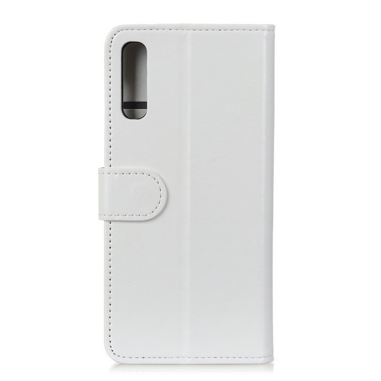 Crazy Horse Leather Wallet Case for Huawei Honor 9X / 9X Pro - White-6