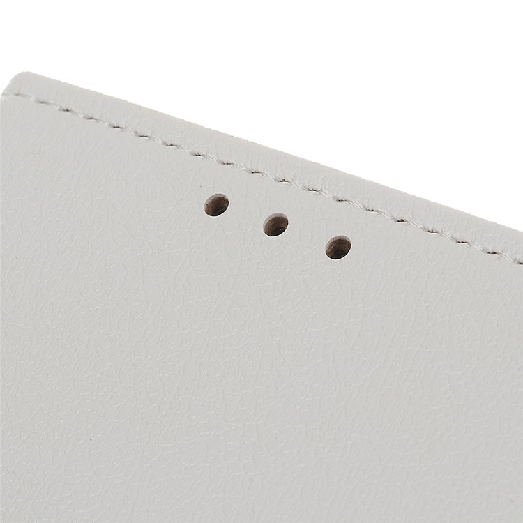 Wallet Leather Stand Case for Huawei Mate 30 Lite / nova 5i Pro - White-4