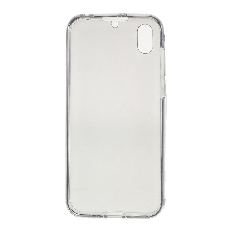 Caso De Telefone TPU Cobertura Única Cor Completa Para Huawei Y5 (2019) / Honra 8S - Cinzento-2
