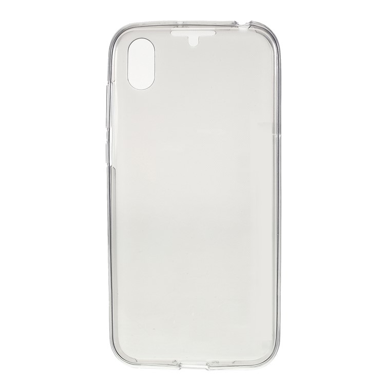 Caso De Telefone TPU Cobertura Única Cor Completa Para Huawei Y5 (2019) / Honra 8S - Cinzento-4