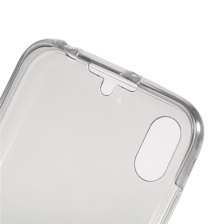 Caso De Telefone TPU Cobertura Única Cor Completa Para Huawei Y5 (2019) / Honra 8S - Cinzento-5