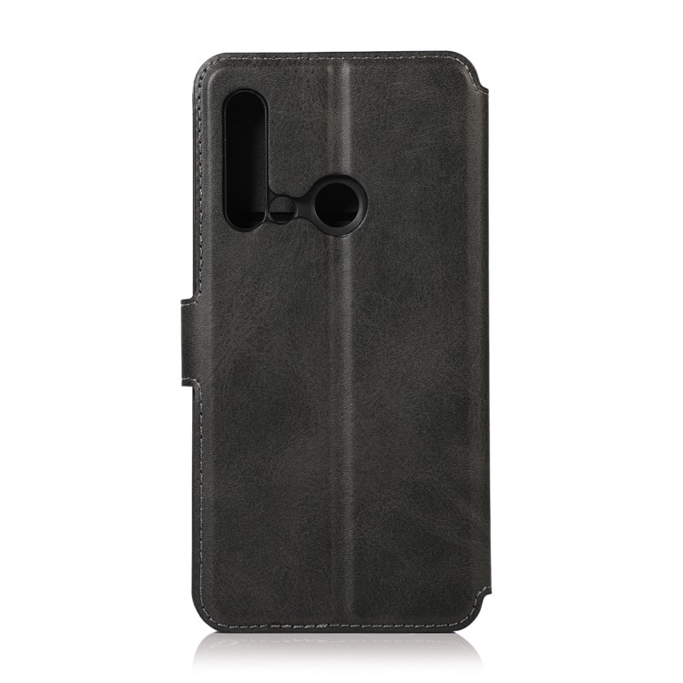 Extreme Series Folio PU Leather Wallet Phone Case for Huawei P20 lite (2019)/nova 5i - Black-3